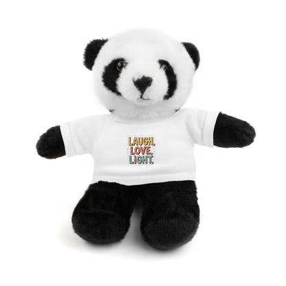 Teddy Bear with T-shirt — Laugh Love Light