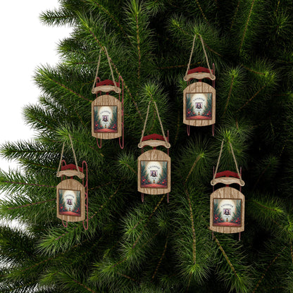 Christmas Sled Ornaments