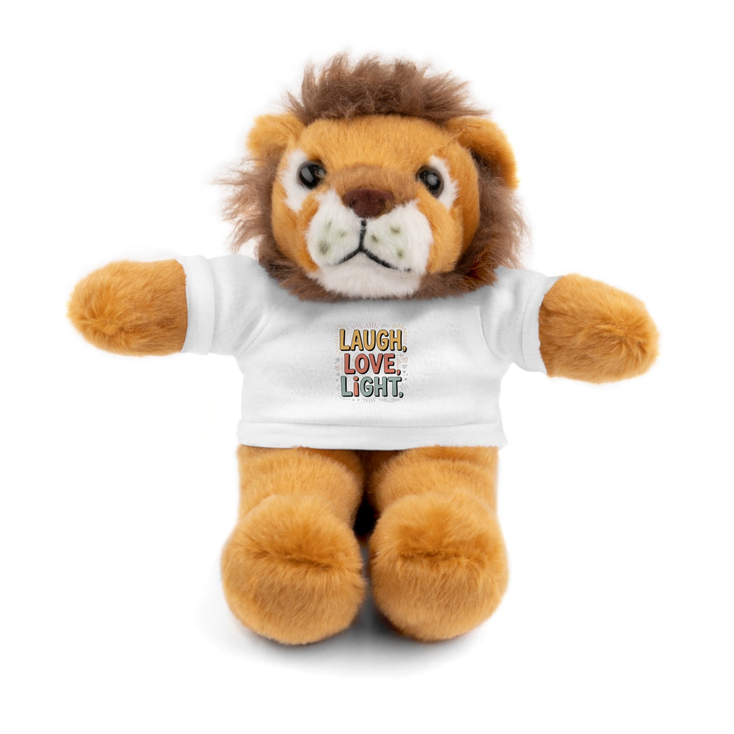 Teddy Bear with T-shirt — Laugh Love Light