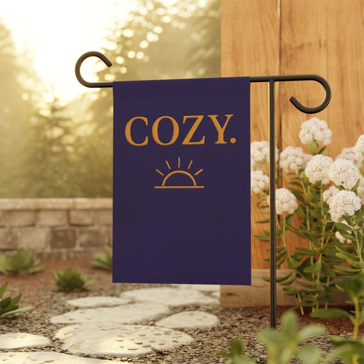 Garden & House Banner — Humorous Garden Flag