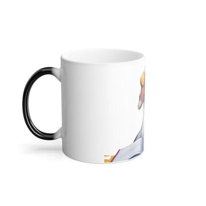 laughter - Color Morphing Mug, 11oz