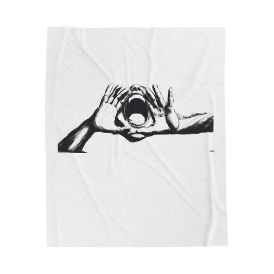 Super Soft Blanket  — Why is someone shouting on my bed?