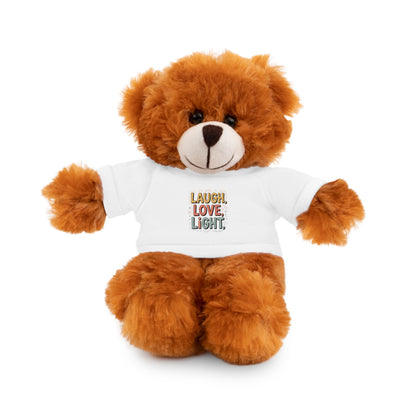 Teddy Bear with T-shirt — Laugh Love Light